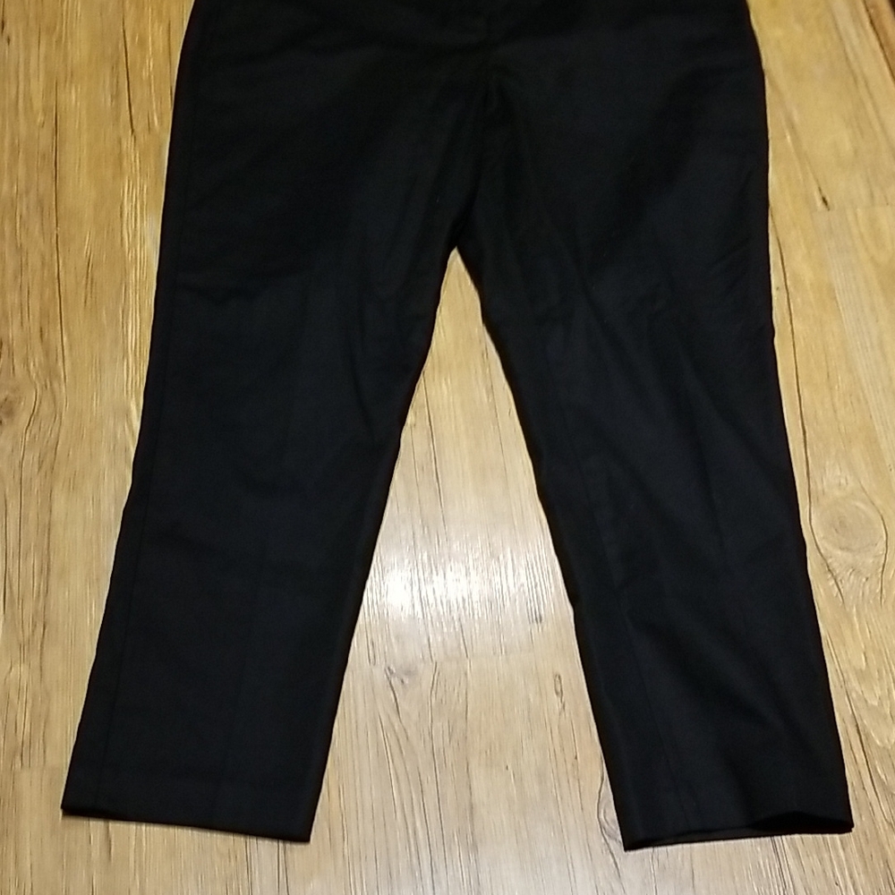 Vince Camuto Black Trousers Flat Front Sz14
